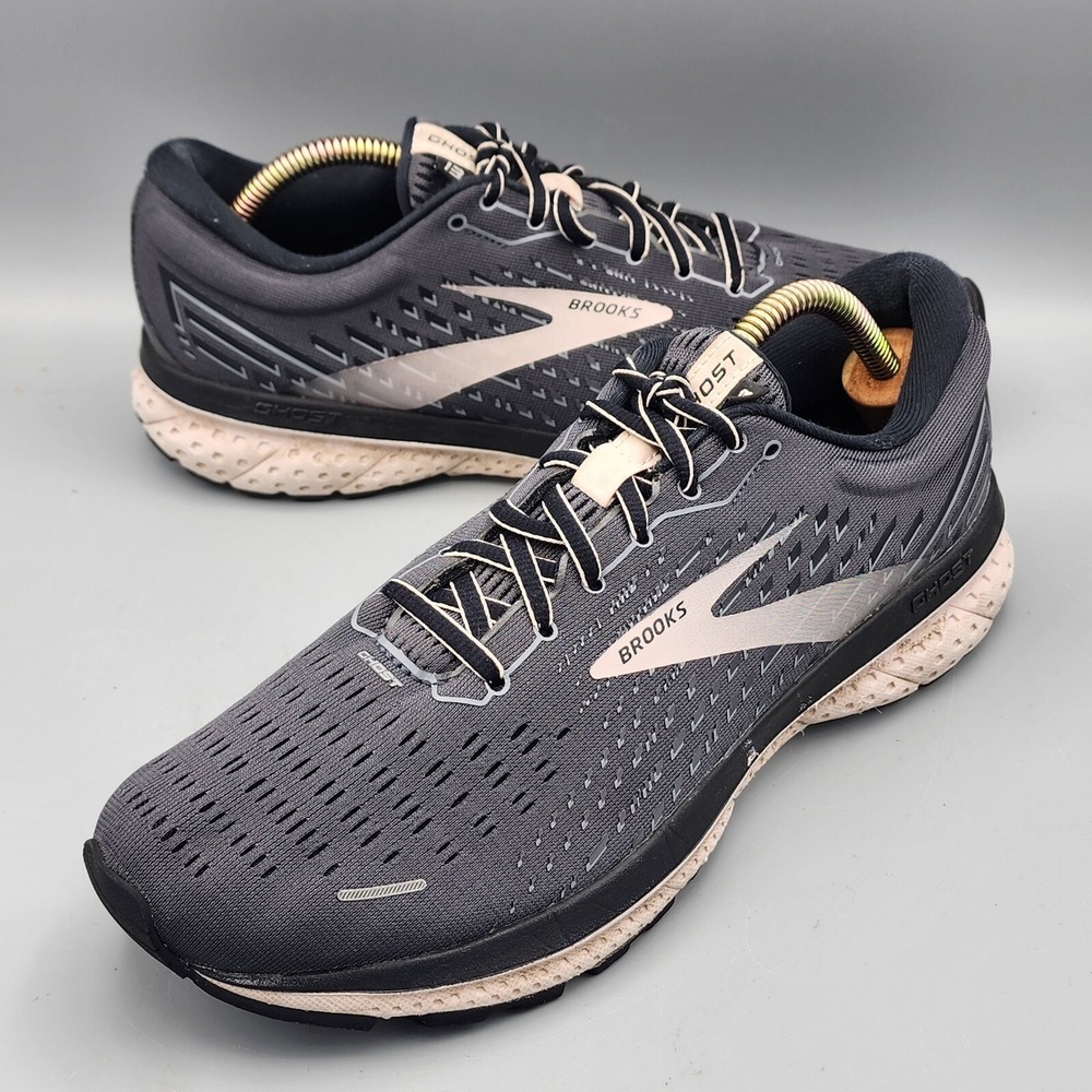 Brooks Womens Ghost 13 1203381D062 Black Running Shoes Sneakers Size 11 B